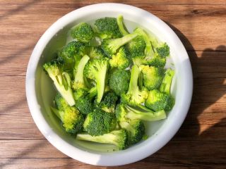 杏鲍菇炒西兰花 