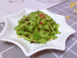 清炒苦瓜 